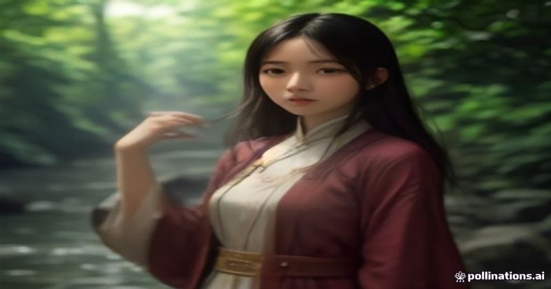 玉蒲团之玉女心经电影场景还原，古典宫廷庭院内身着汉服的演员在烛光与薄雾中演绎武侠情欲故事，画面金红色调古典美感强烈